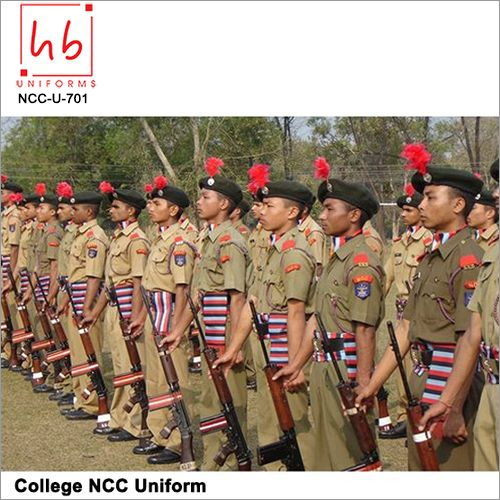 Dark Yellowish College Ncc Uniform