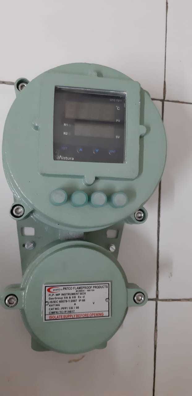 Flameproof Digital Temperature Controller - Temperature Range -99.9 To +400.0â°c, High Super Bright Red Led Display | Accuracy +/- 0.1â°c, 1 Year Warranty