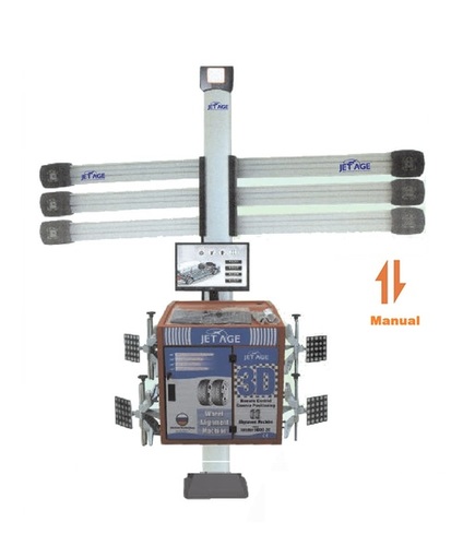 3D  Wheel Alignment Machine - 2 Camera Up/Down Technology - Manual