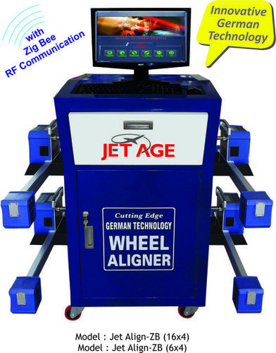 Computerized wheel Alignment Machine - Jet Align -ZB (16x4) - 4 Head