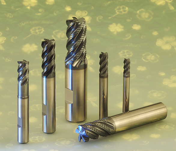 Solid Carbide End Mill Cutters - Color: Silver