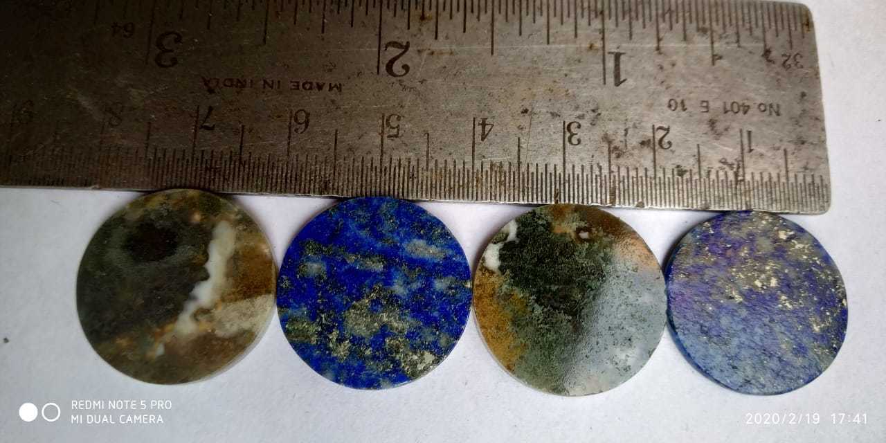 Quartz And Agate Slice - Customized Sizes, Polished Finish | Premium Quality Gemstone Art Crafts, Round Shape In Natural Colors