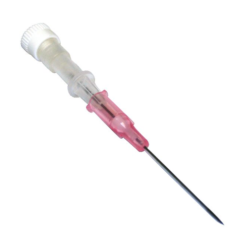 IV Cannula - Latex Free, 22G, Transparent Teflon | Sterile, Non-Pyrogenic, Quick Visualization Flashback Chamber, Easy Grip Wings, Back Cut Japanese Needle