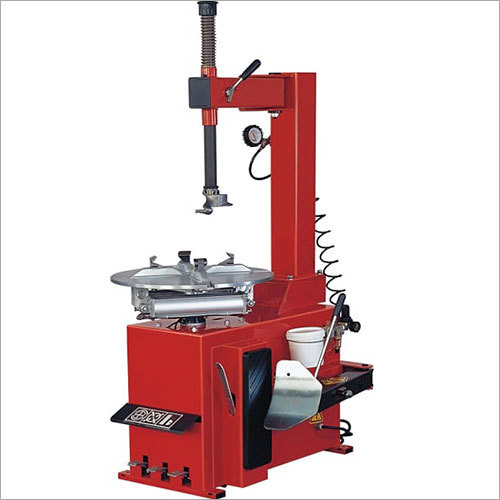 Pneumatic Tyre Changer - Steel, 1500x1000x1800 Mm, Red | Cost Effective, Efficient Operation, Hydraulic System, Tire Mounting/dismounting