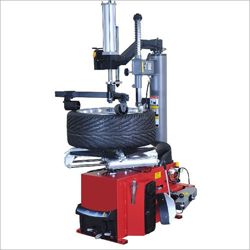 Pneumatic Tyre Changer - Steel, 1500x1000x1800 Mm, Red | Cost Effective, Efficient Operation, Hydraulic System, Tire Mounting/dismounting