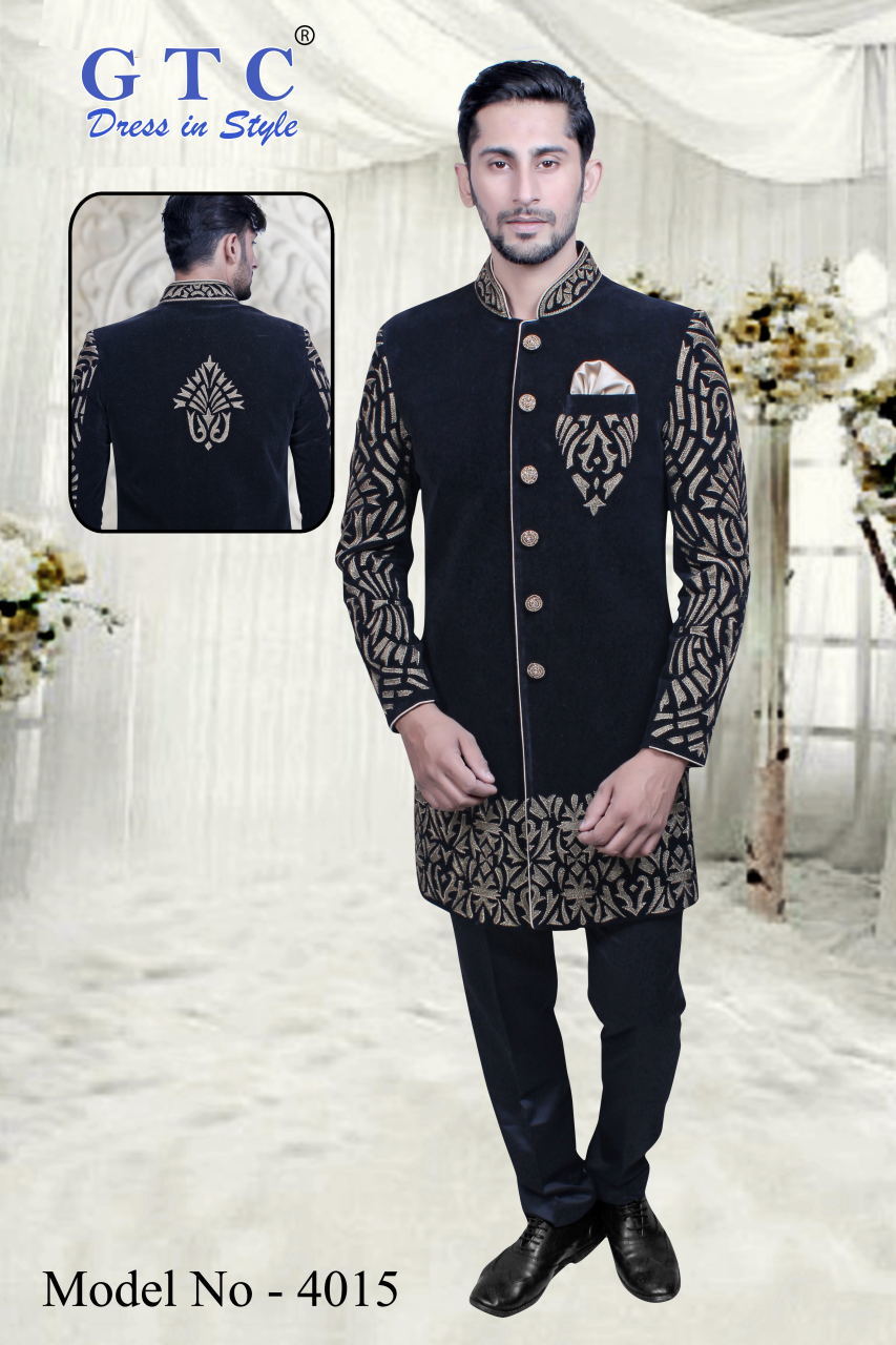 4015 Exclusive & Wedding Sherwani Age Group: 16-50