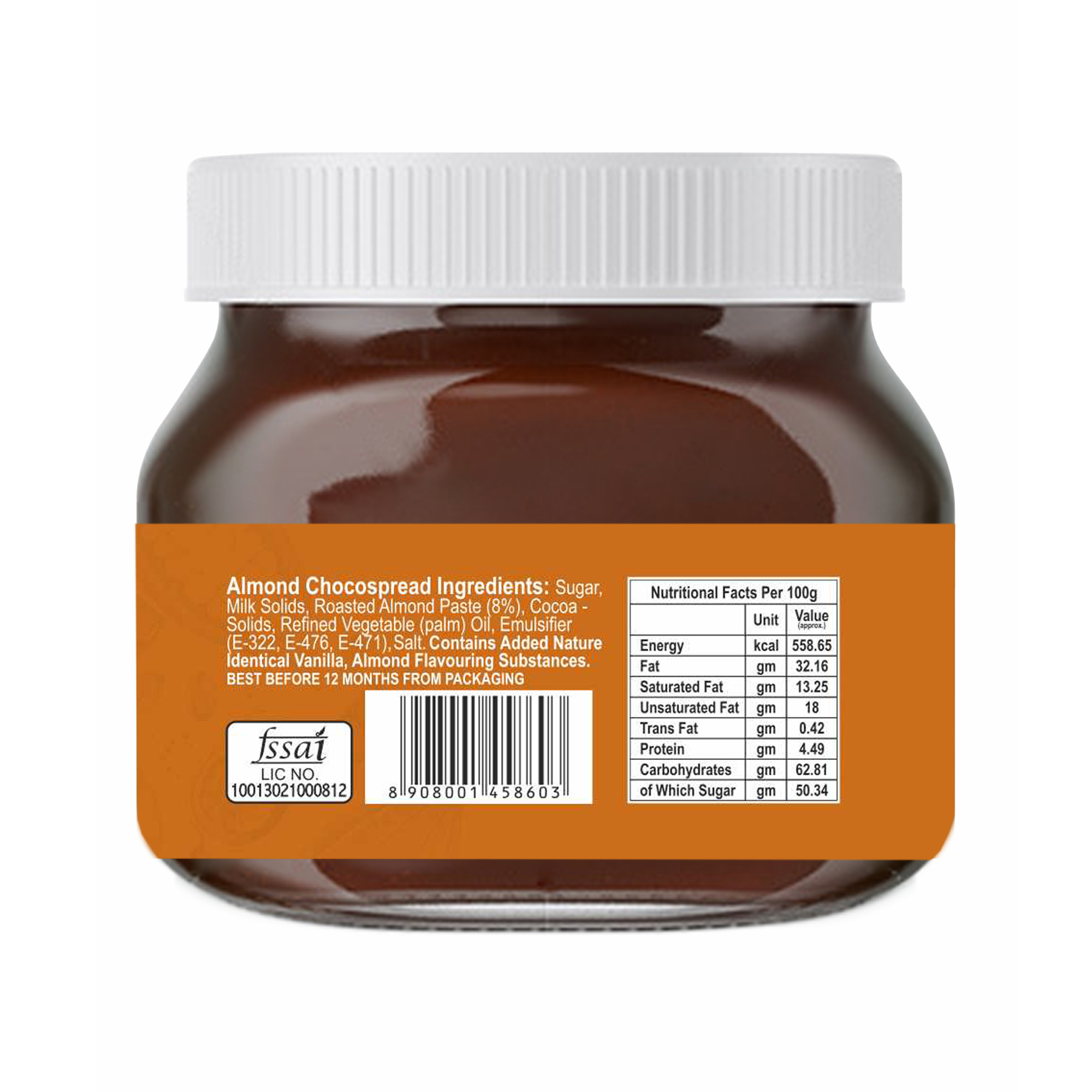 Almond Chocolate Spread - Color: Brown