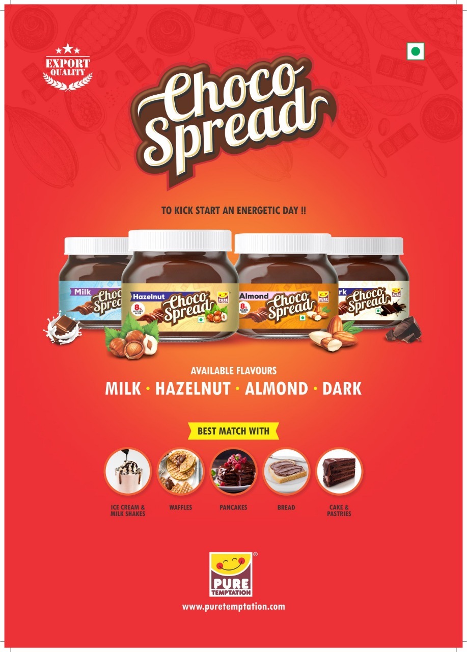 Almond Chocolate Spread - Color: Brown