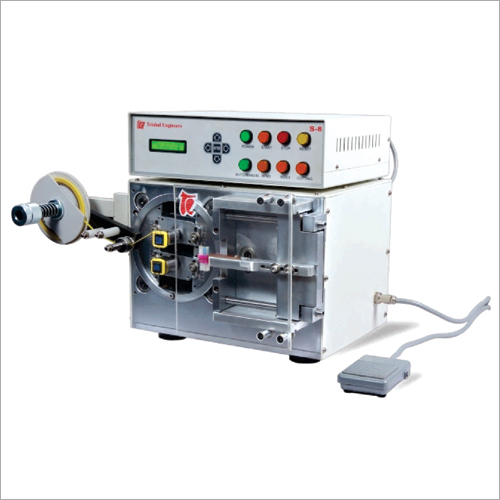 Core Automatic Coil Taping Machine - MS Material, 415 Volt Voltage | PLC Control, Fully Automatic Operation