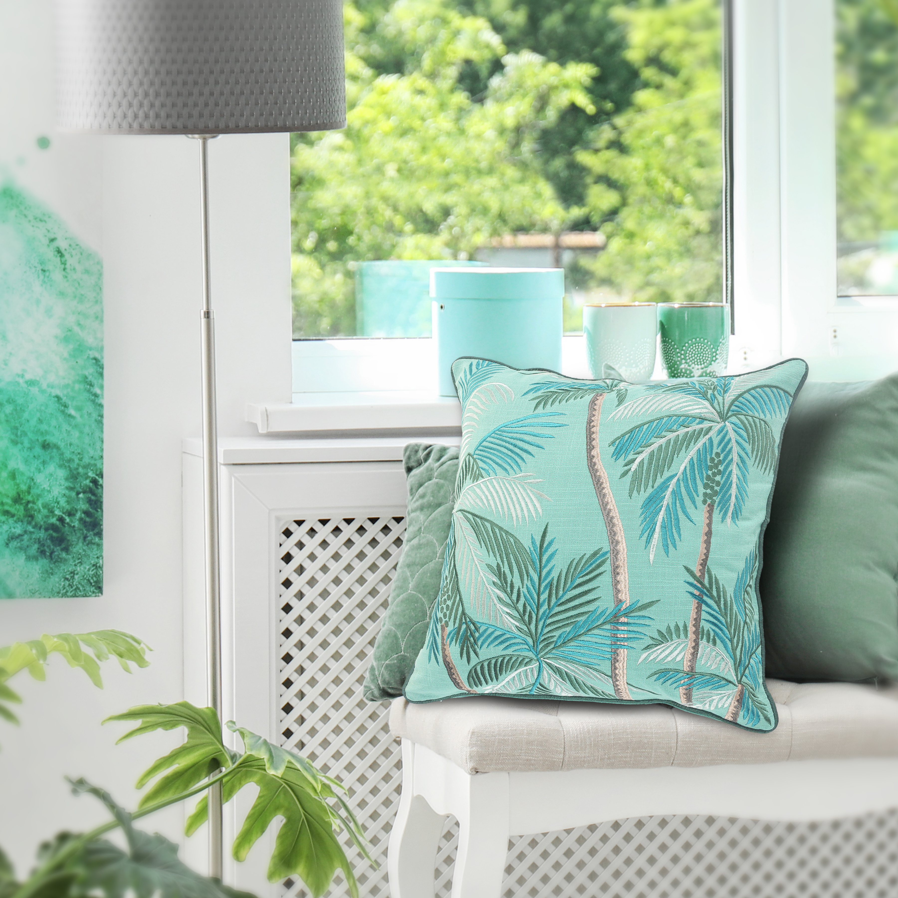 Light Green Cushion