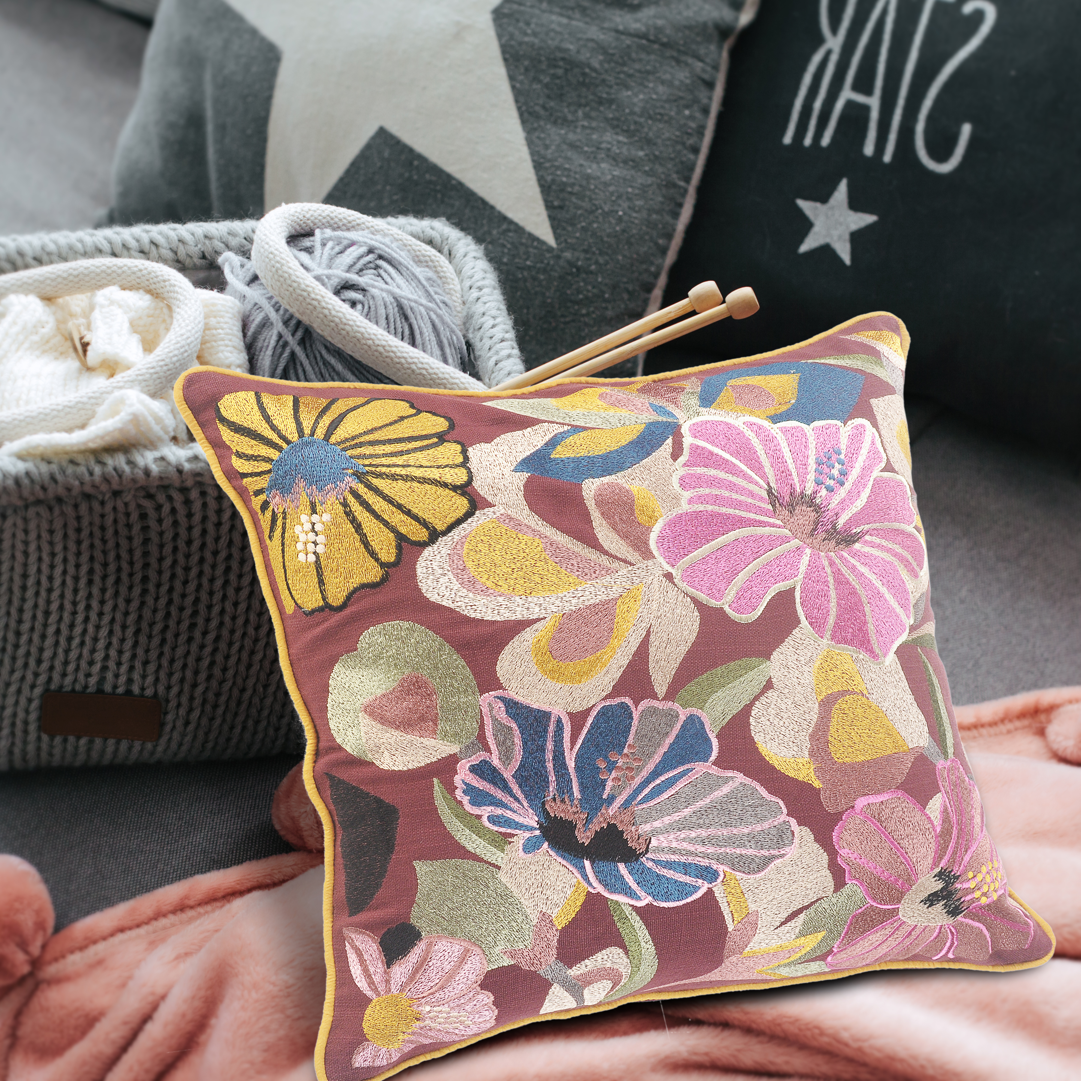 Light Brown Cushion