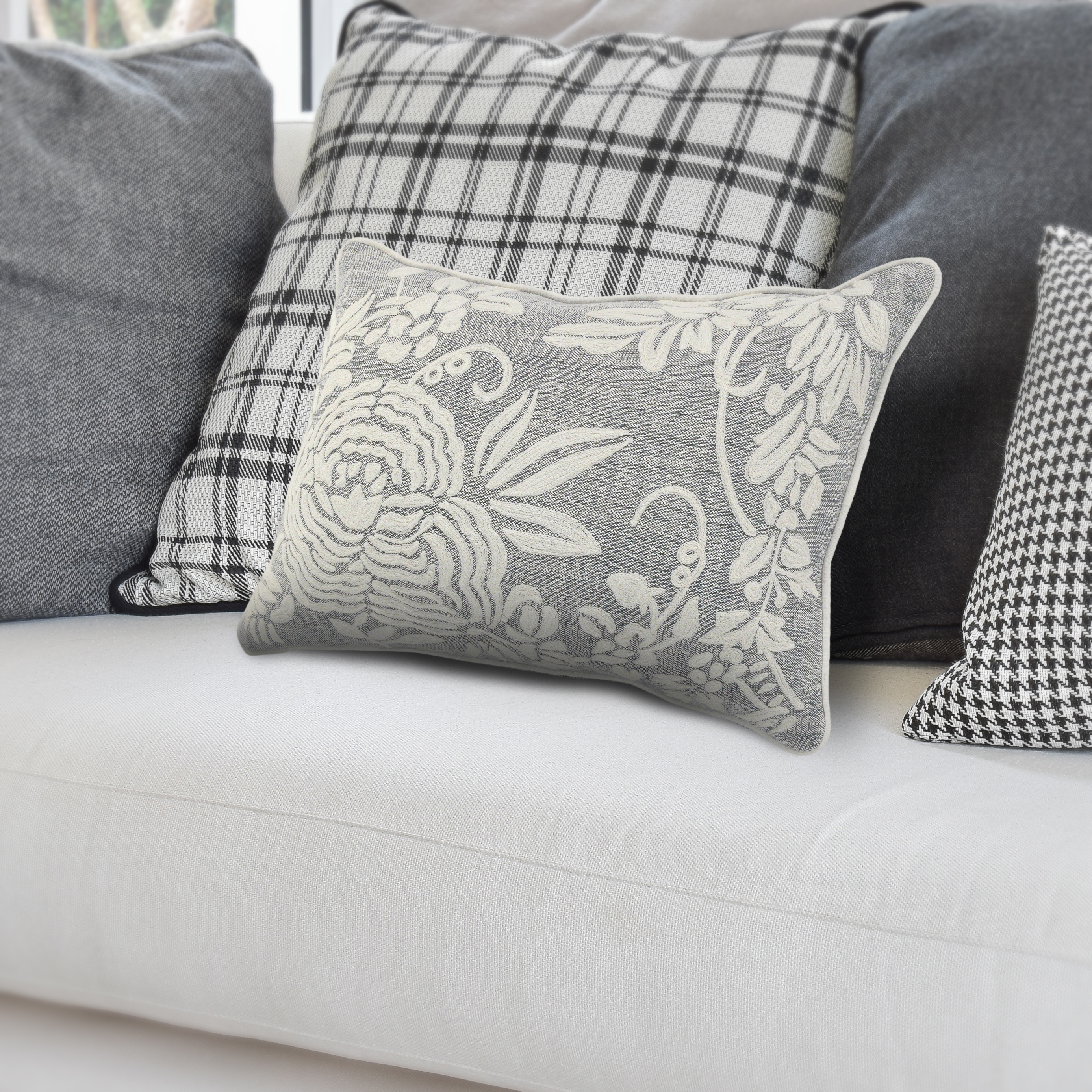 Dark Grey Cushion