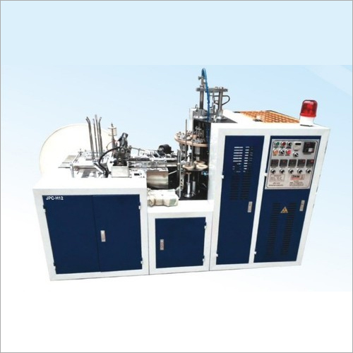 Paper Glass Making Machine - 240V, Single Phase, 1kw Automatic, PE Coated Paper | 3-Year Warranty, 55 Cups/Min Speed, 3500 Pieces/Hour Capacity
