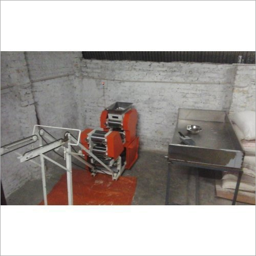 Fully Automatic Noodles Making Machine - Stainless Steel, 350 kg/hr Output | 1 Year Warranty, PLC Control, Anti-Corrosion, High Durability