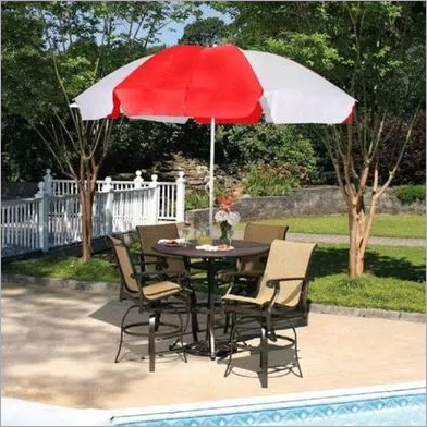 Polyester Garden Umbrella Without Stand