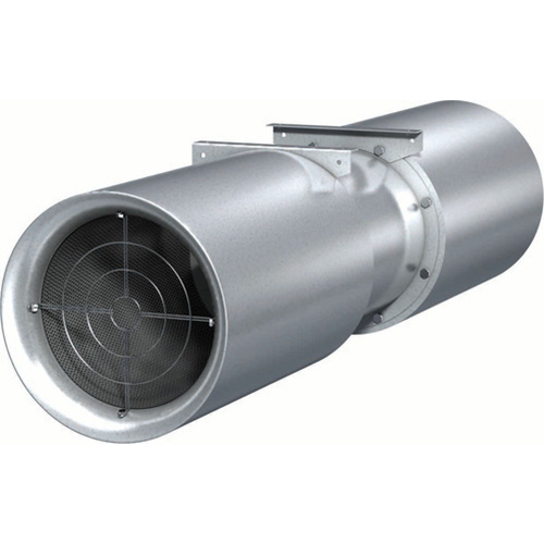 Jet Fan - Mild Steel, 315mm Diameter, Upto 11000 Cmh Capacity, Single Phase, 230v | Axial Flow, Direct Driven, Dual Speed, Insulated Silencer, Powder Coated