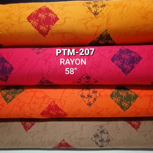 RAYON PRINTED FABRIC
