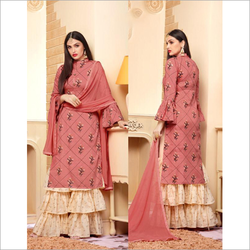 Available In Different Color Ladies Designer Suit