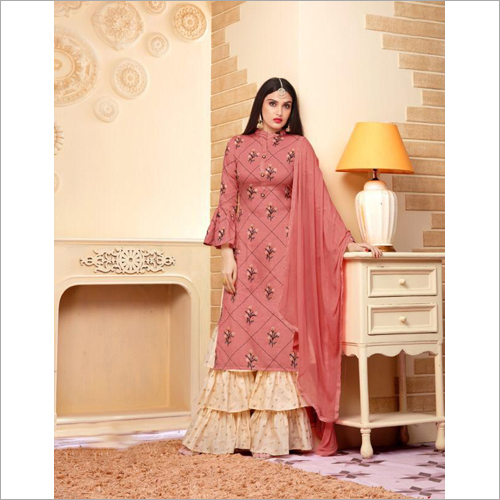 Available In Different Color Ladies Designer Suit
