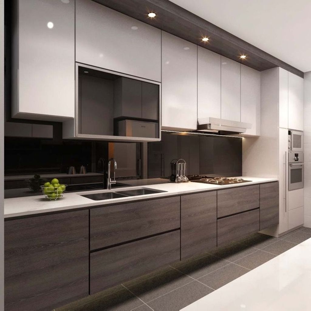 Straight Line Kitchen