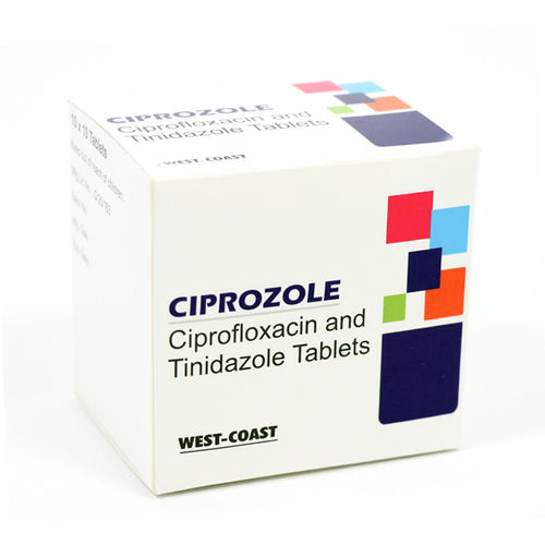 Ciprofloxacin & Tinidazole Tablets Cas No: -