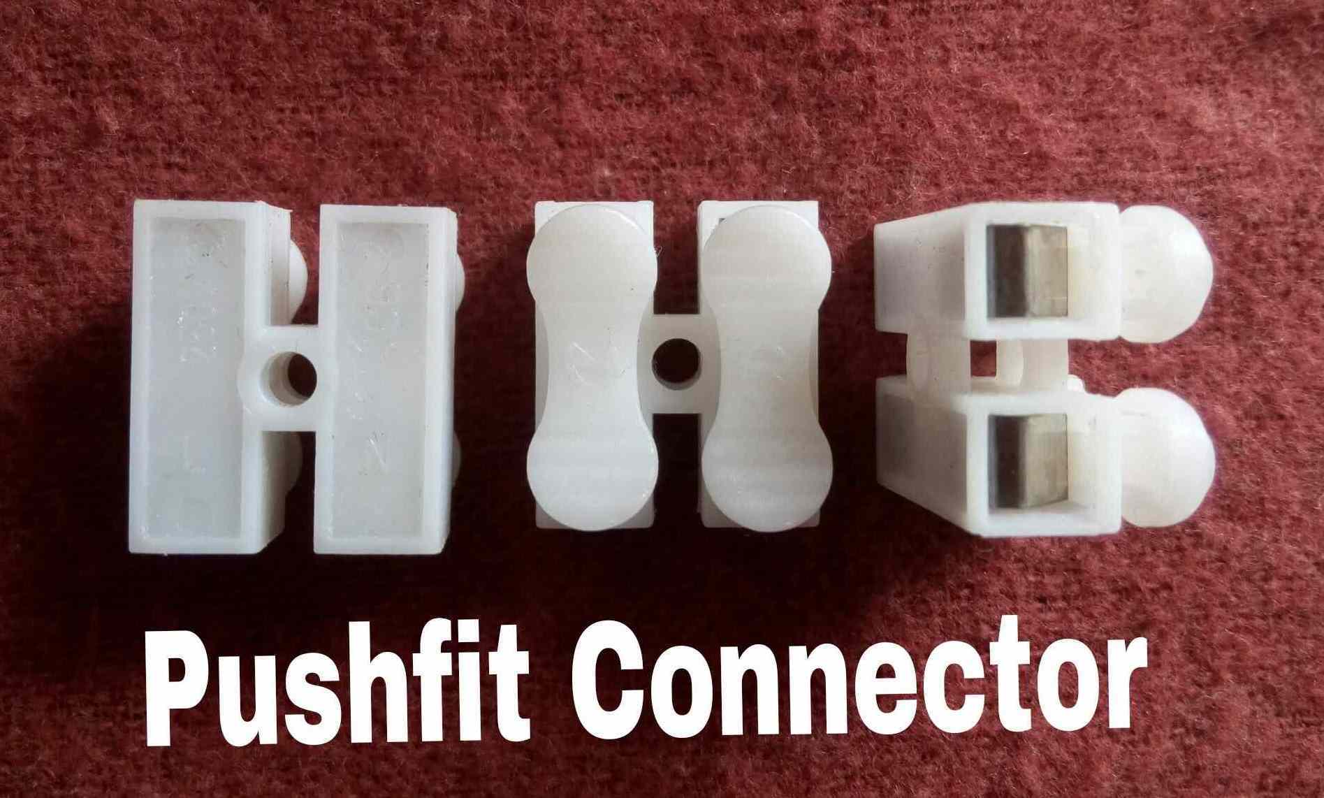 Polycarbonate 2 Way Connector
