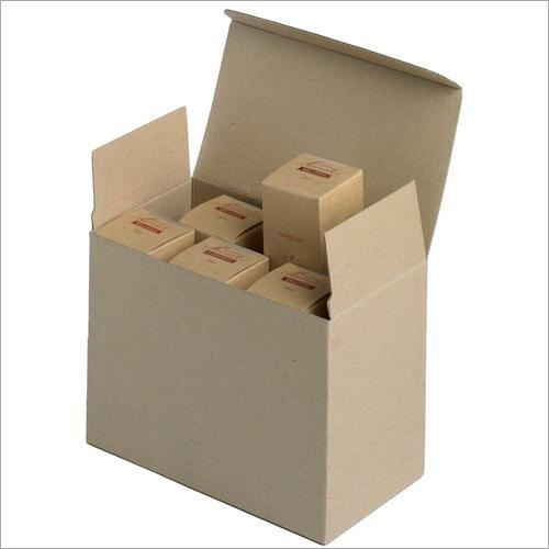 Brown Corrugated Box - Lightweight Paper Material, Customized Sizes and Shapes | Ideal for Delicate and Household Items Packaging