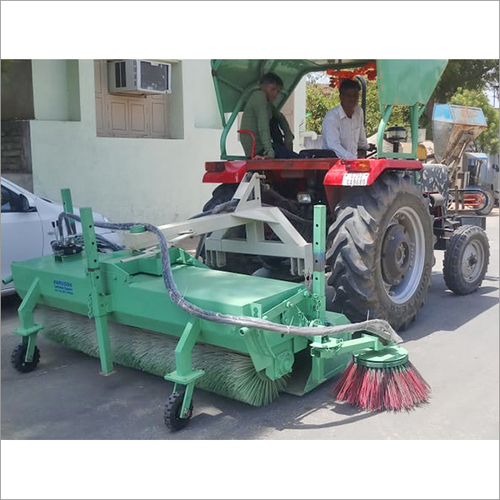 Road Broomer With Side Brush