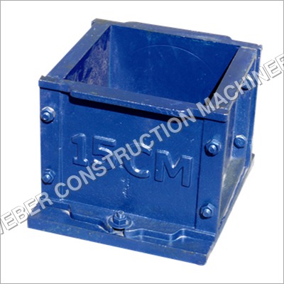 Cube Mould - Heavy Duty Cast Iron, 150 x 150 x 150 mm | Rustproof, Manual Control System, High Dimensional Accuracy, Smooth Surface Finish
