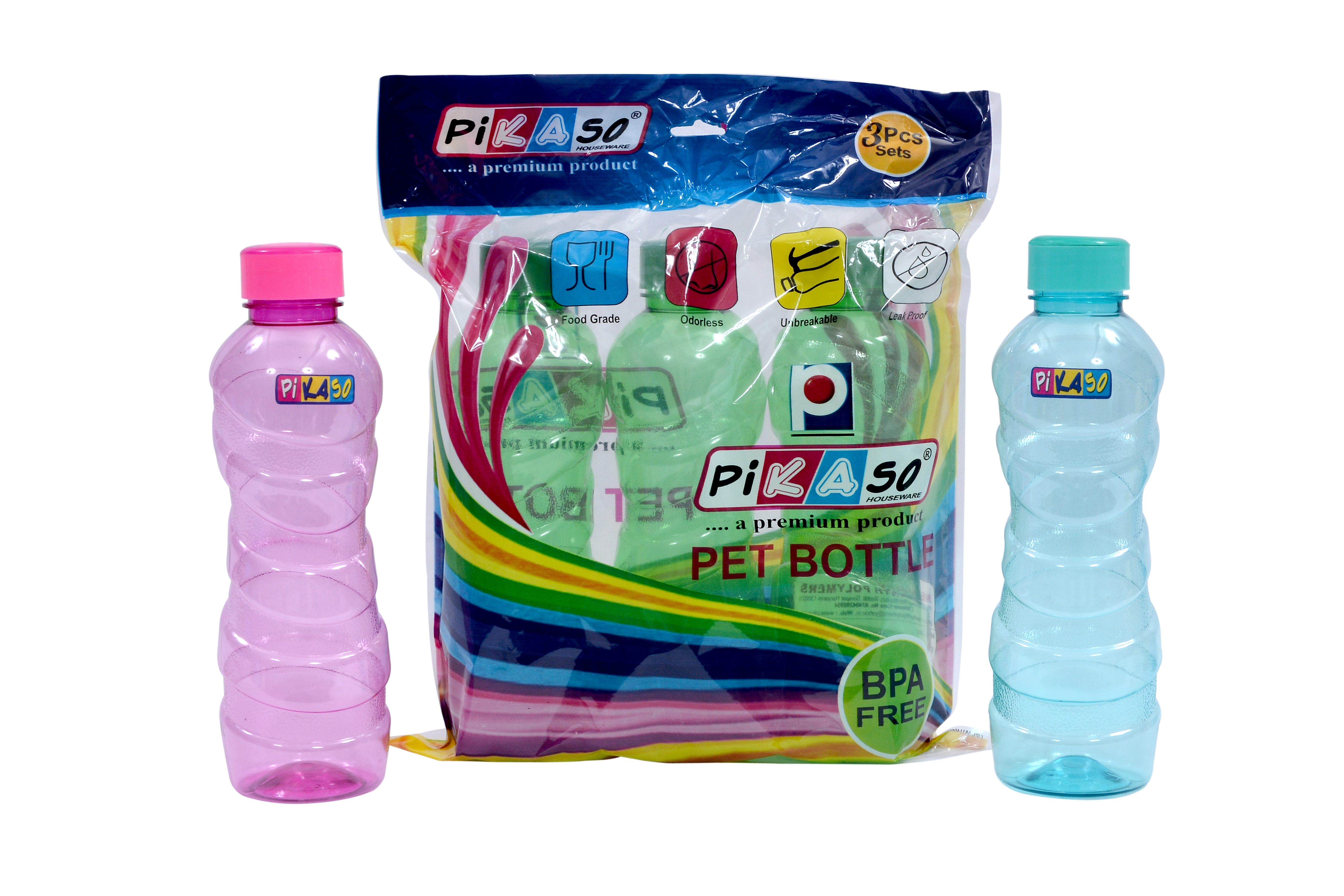 Twist Bottle (6 Pc Set) - Capacity: 1 Liter/day