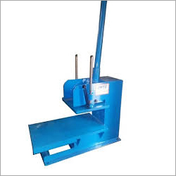 Manual Slipper Making Machine - Cast Iron, 220-240V Blue Color | High Efficiency, ECO Friendly, Electric Drive System