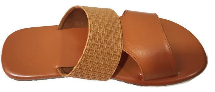 Men's Mustard Rubber Soft Slipper Size: 7-12