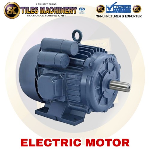Electric Vibrator Motor - 3 Phase, 220-440v | Waterproof, Electric Start, 960-30000 Rpm, Yellow Finish, 1 Year Warranty