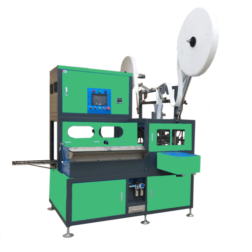 Enveloping and stacking machine (AGM, MC&UPS)