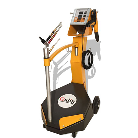 आसानी से रंग बदलने के लिए GalinFLEX-2B वाइब्रेटिंग फीड बॉक्स पाउडर कोटिंग मशीन