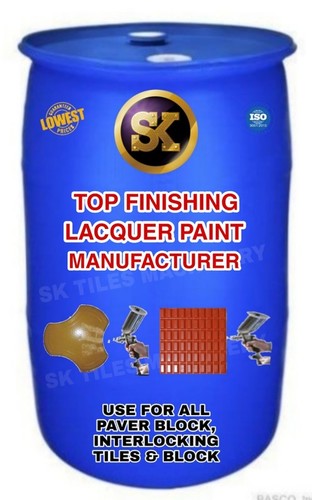 Top Finishing Lacquer Polish - SK01 Grade Liquid, 99% Purity, 5-Year Shelf Life, Decorative Shine & Protection for Paver Blocks