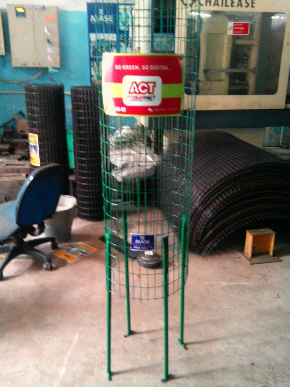 Metal Tree Guard - Color: Green