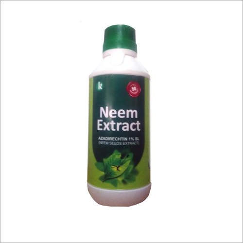 Neem Extract Botanical Larvicide Application: Fertilizer