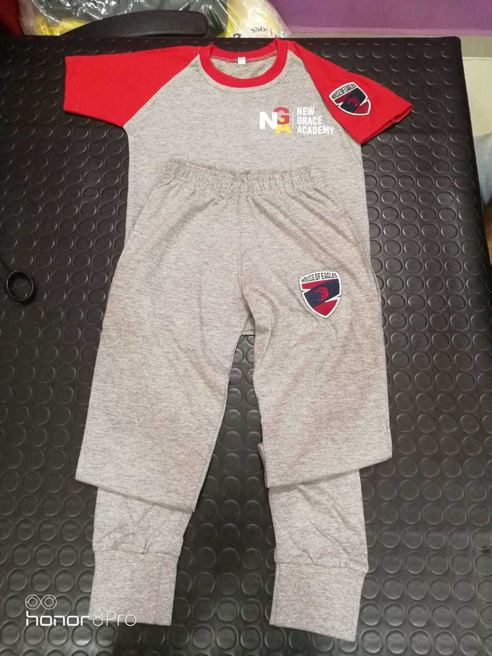 School Uniform - Cotton And Polyester, Pre School Customized For Boys, Age 2 To 6, Short Long Sleeve Polo Shirt With Customer Logo Embroidery, Anti Wrinkle, Washable