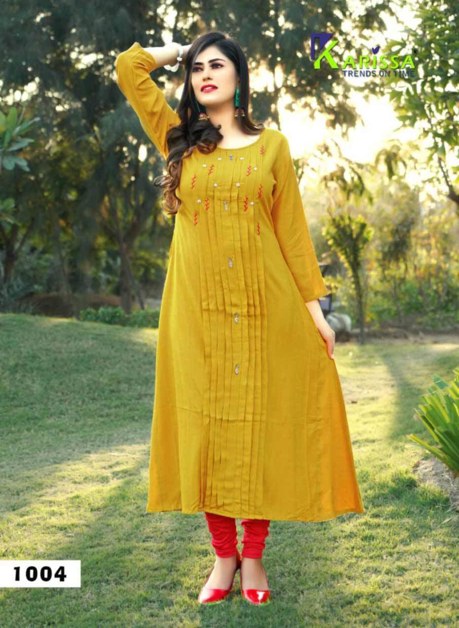 Heavy Rayon Slub Handwork With Stitch Pattern - Sizes M(38)-3xl(46), Length 48 Inch | Cool Dry, Quick Dry, 3-4th Sleeve Style, Customizable Logo