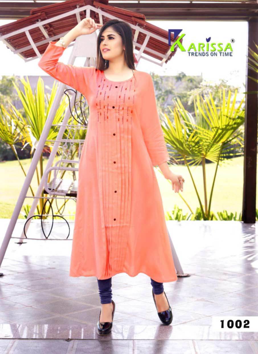 Heavy Rayon Slub Handwork With Stitch Pattern - Sizes M(38)-3xl(46), Length 48 Inch | Cool Dry, Quick Dry, 3-4th Sleeve Style, Customizable Logo