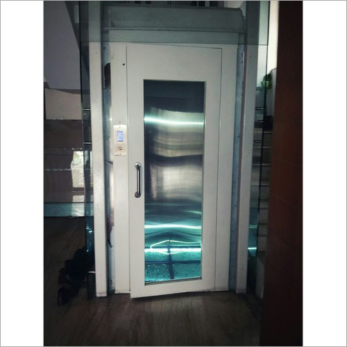 Swing Door - Stainless Steel, Customizable Dimensions, White Finish | Double Door Leaf Design with Glass Panel for Low-Traffic Commercial Entrances