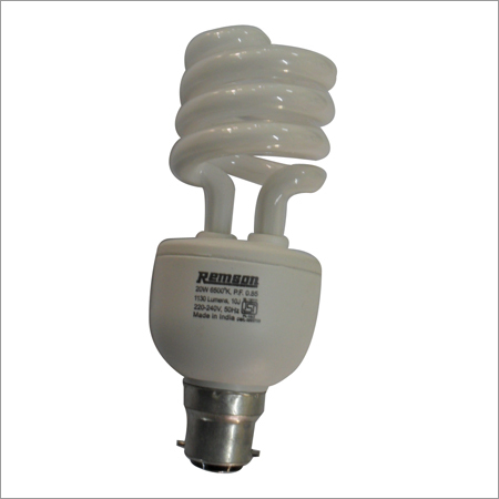 Spiral CFL Lamps - Glass, 48/54 mm, 5-27 Watts, B22/E27 Base | Energy Saving, Instant Start, Long Lifespan, Bright Light, Easy Install