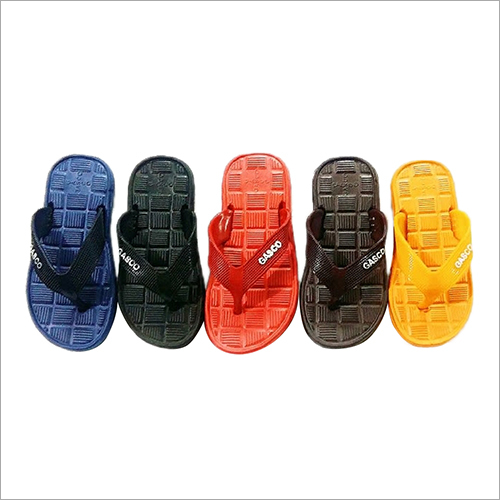 Kids Slippers - PVC Upper, EVA Outsole, Sizes 5-10 | Multicolor Flip Flop Design, High Padding, Slip-Resistant Gripping Base