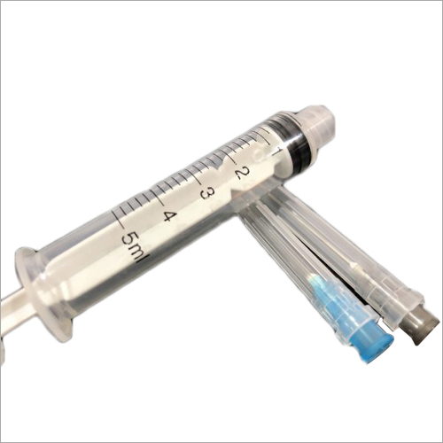 5 Ml Hypodermic Syringe With Another Needle Grade: Iia