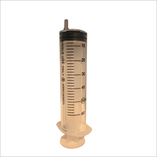 Hypodermic Luer Slip Syringe - 50 Ml, Stainless Steel Needle, Sterilized, Single Use Only
