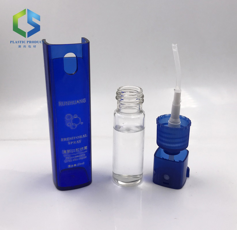 10ml Clear Empty Square Spray Perfume Bottle Capacity: 1 Ton/day