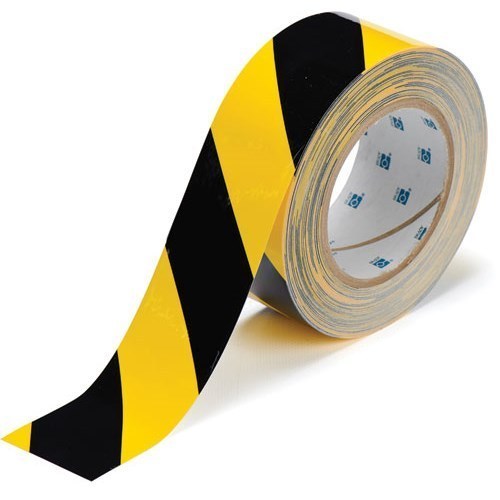 Lane Marking Tapes - Adhesive Barrier Tape, 30 Meter Length | Safety Caution Usage, Complies With Osha/ansi Standards, Multiple Colors Available