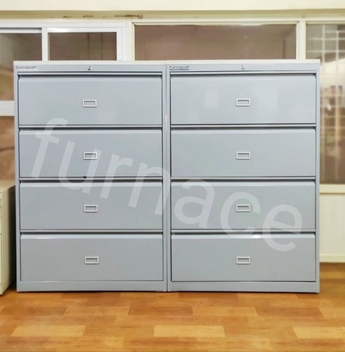Furnace Filling Cabinet - Iron, 1350mm Height x 470mm Width | Modern Ergonomic Design, Corrosion Resistant, Easy to Clean, Optional Wooden Top