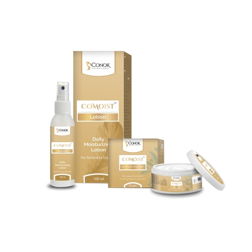 स्मज प्रूफ ट्रूवर्थ कोमोइस्ट क्रीम और कोमोइस्ट लोशन